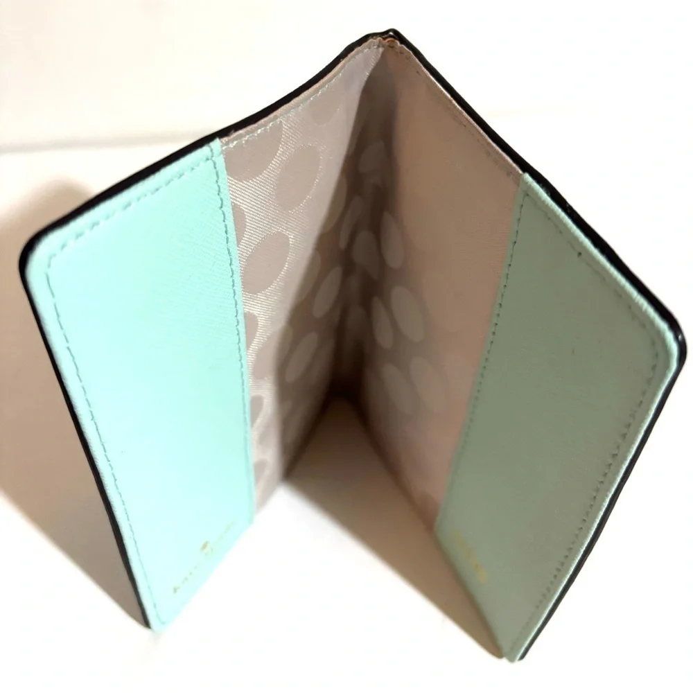 Kate Spade Light Green Travel Wallet